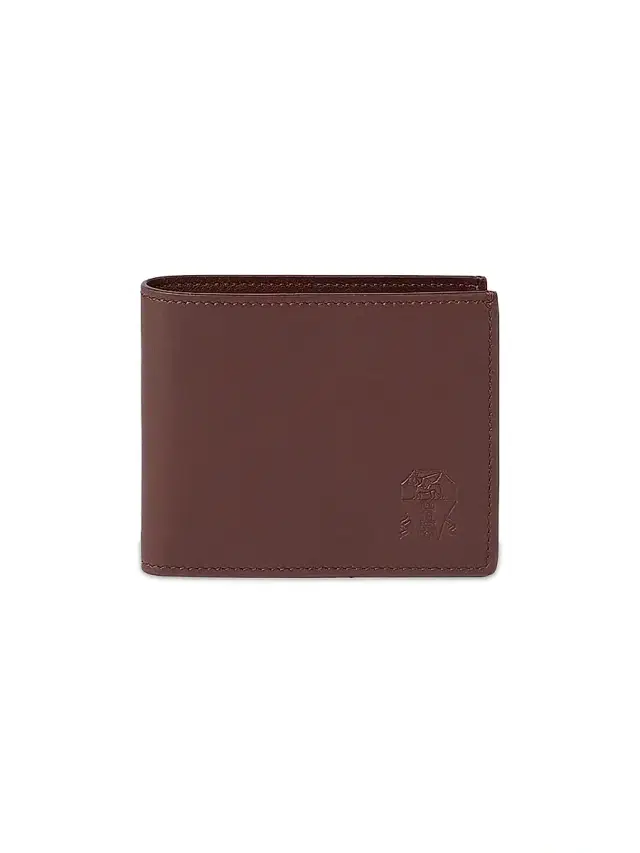 Brunello Cucinelli Men's Smooth Calfskin Wallet - Brown