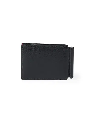 Brunello Cucinelli Men's Grained Leather Money Clip Wallet - Black | Thumbnail 3 Brunello Cucinelli Men's Grained Leather Money Clip Wallet - Black | Thumbnail 3