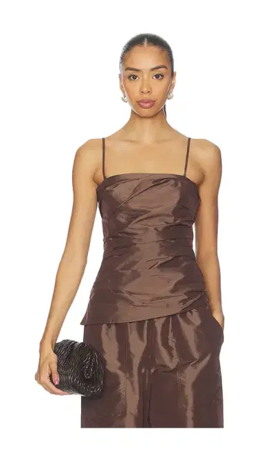 Simkhai Emerson Ruched Bustier Top | Thumbnail 2 Simkhai Emerson Ruched Bustier Top | Thumbnail 2