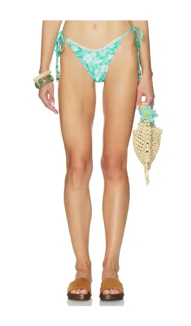Kulani Kinis Crochet Dipped Cheeky Tie Bikini Bottom | Thumbnail 1 Kulani Kinis Crochet Dipped Cheeky Tie Bikini Bottom | Thumbnail 1