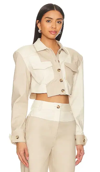 Camila Coelho Araceli Cropped Jacket | Thumbnail 2 Camila Coelho Araceli Cropped Jacket | Thumbnail 2