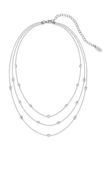 Ettika Crystal Dot Layered Necklace | Thumbnail 1 Ettika Crystal Dot Layered Necklace | Thumbnail 1