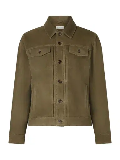 OFFICINE GÉNÉRALE Liam Suede Jacket - Men | Thumbnail 1
