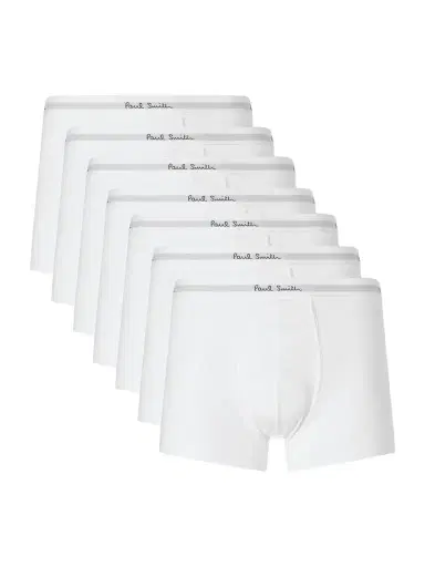 Paul Smith Seven-Pack Stretch Organic Cotton-Jersey Boxer Briefs - Men | Thumbnail 1 Paul Smith Seven-Pack Stretch Organic Cotton-Jersey Boxer Briefs - Men | Thumbnail 1
