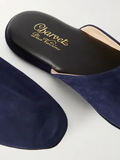Charvet Suede Slippers - Men | Thumbnail 5 Charvet Suede Slippers - Men | Thumbnail 5