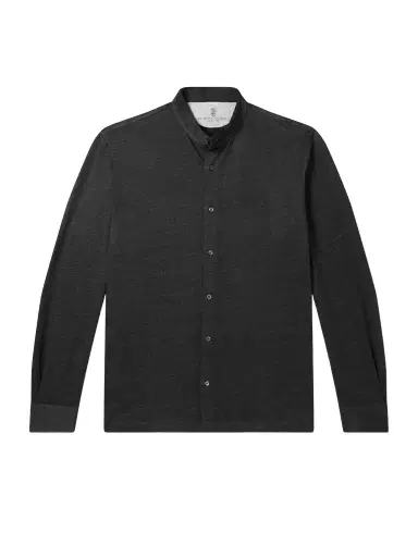 Brunello Cucinelli Linen and Cotton-Blend Shirt - Men | Thumbnail 1 Brunello Cucinelli Linen and Cotton-Blend Shirt - Men | Thumbnail 1