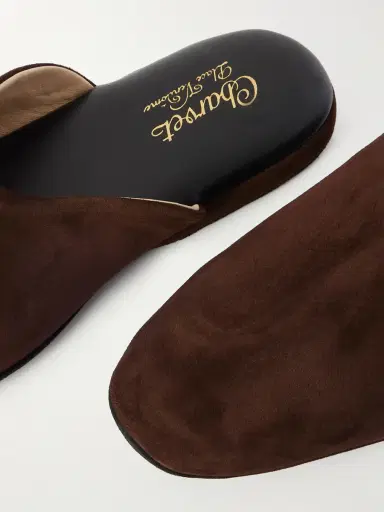 Charvet Suede Slippers - Men | Thumbnail 5 Charvet Suede Slippers - Men | Thumbnail 5