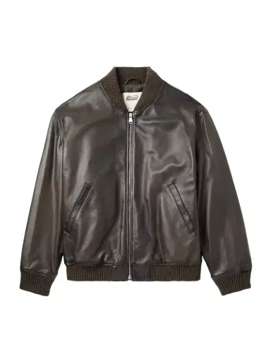 Valstar Oversized Leather Bomber Jacket - Men | Thumbnail 1 Valstar Oversized Leather Bomber Jacket - Men | Thumbnail 1