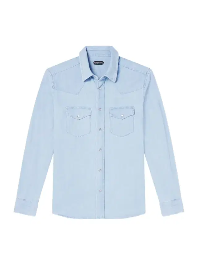 Tom Ford Cotton-Chambray Shirt - Men