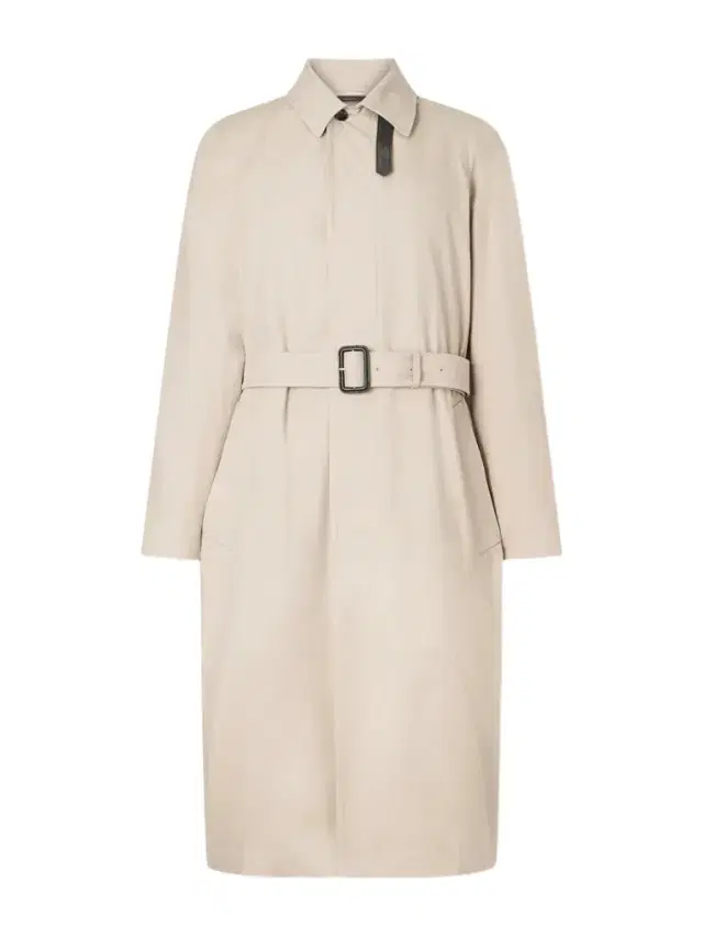 Tom Ford Belted Leather-Trimmed Cotton and Silk-Blend Gabardine Trench Coat - Men