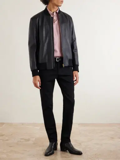 Dolce & Gabbana Slim-Fit Straight-Leg Logo-Appliquéd Jeans - Men | Thumbnail 2