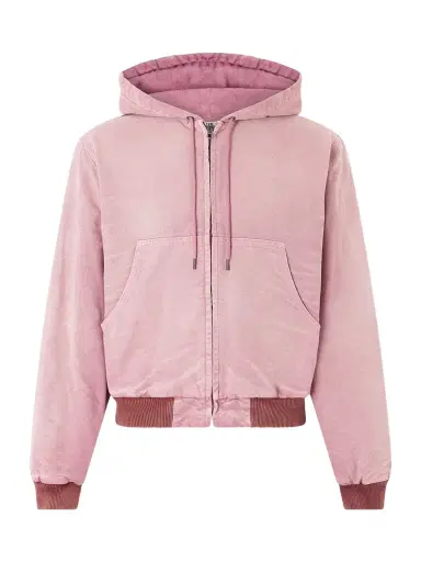 Auralee Garment-Dyed Cotton-Canvas Zip-Up Hooded Jacket - Men | Thumbnail 1