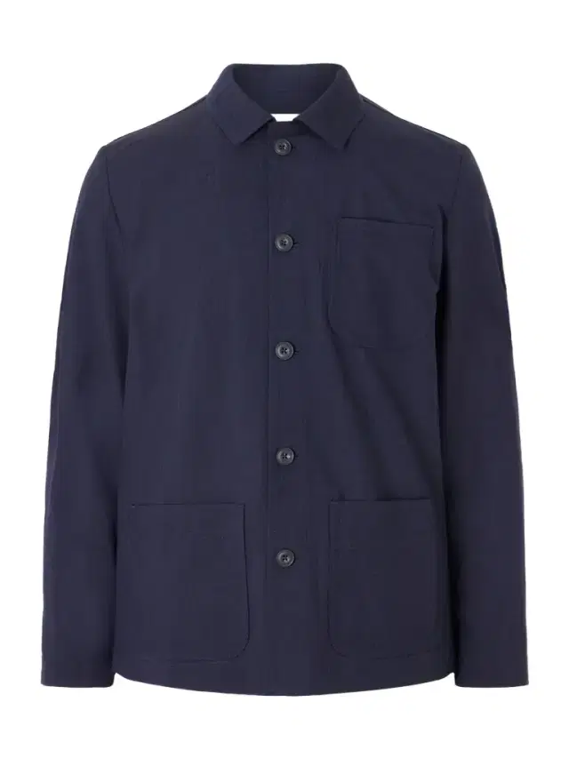 Altea Virgin Wool-Blend Seersucker Overshirt - Men