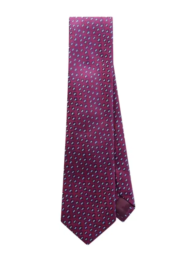 8.5cm Embroidered Silk-Jacquard Tie - Men