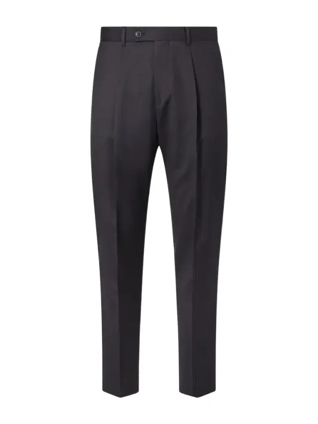 Paul Smith Tapered Pleated Checked Wool Trousers - Men
