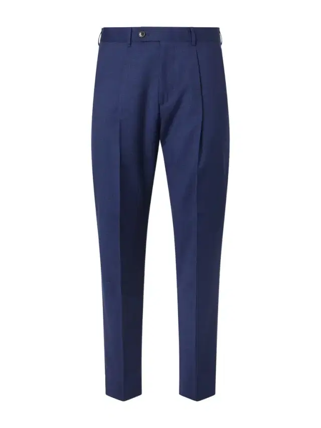 Paul Smith Tapered Pleated Checked Wool Trousers - Men