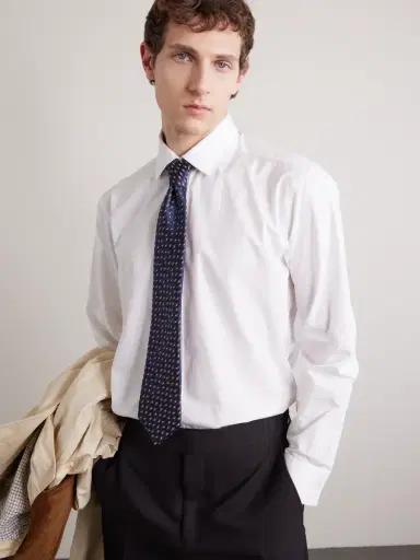 Charvet 8.5cm Embroidered Silk Tie - Men | Thumbnail 2