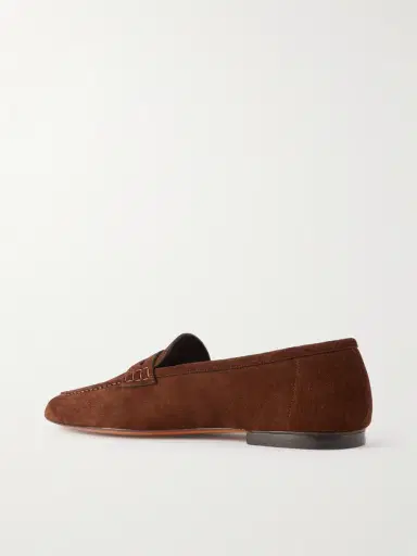Ralph Lauren Purple Label Suede Penny Loafers - Men | Thumbnail 4 Ralph Lauren Purple Label Suede Penny Loafers - Men | Thumbnail 4