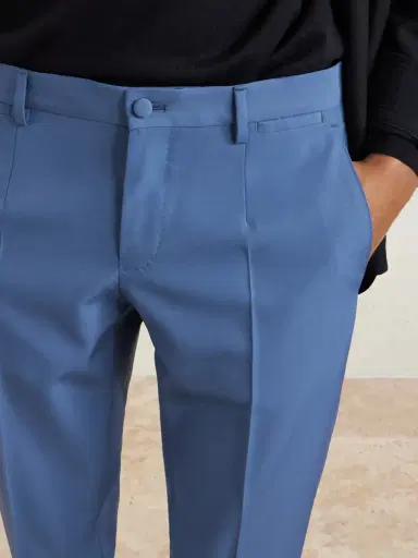 Dolce & Gabbana Slim-Fit Straight-Leg Wool Suit Trousers - Men | Thumbnail 5 Dolce & Gabbana Slim-Fit Straight-Leg Wool Suit Trousers - Men | Thumbnail 5