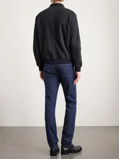 Canali Suede Blouson Jacket - Men | Thumbnail 4