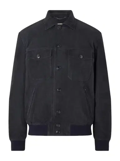 Canali Suede Blouson Jacket - Men | Thumbnail 1