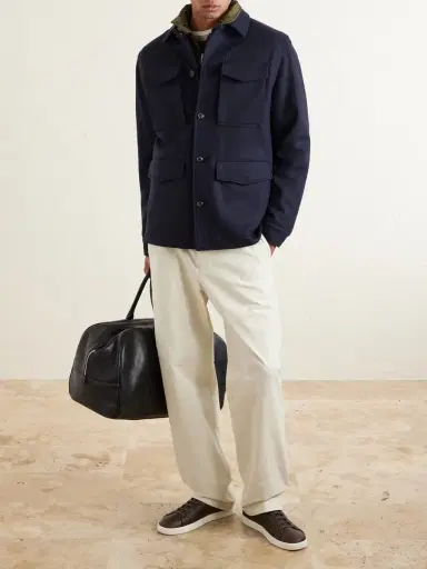 Valstar Demetry Wool-Blend Field Jacket with Detachable Shell Gilet - Men | Thumbnail 2