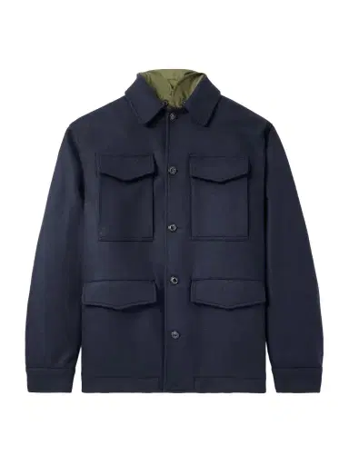 Valstar Demetry Wool-Blend Field Jacket with Detachable Shell Gilet - Men | Thumbnail 1