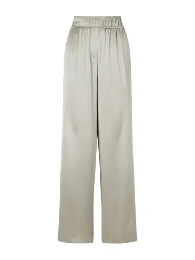 Silk-blend Satin Wide-leg Pants