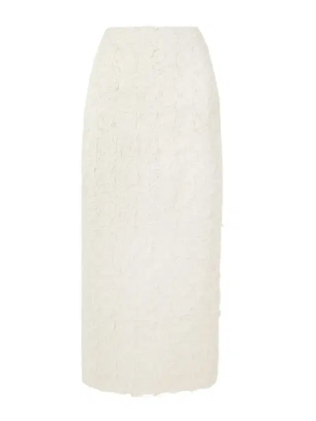 Monica Frayed Organic Cotton-twill Midi Skirt