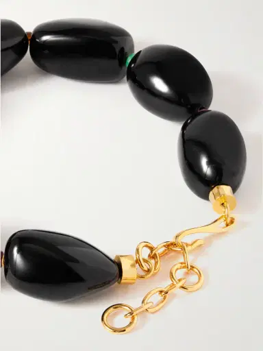 Lizzie Fortunato Lobos Gold-plated Multi-stone Beaded Choker | Thumbnail 3 Lizzie Fortunato Lobos Gold-plated Multi-stone Beaded Choker | Thumbnail 3