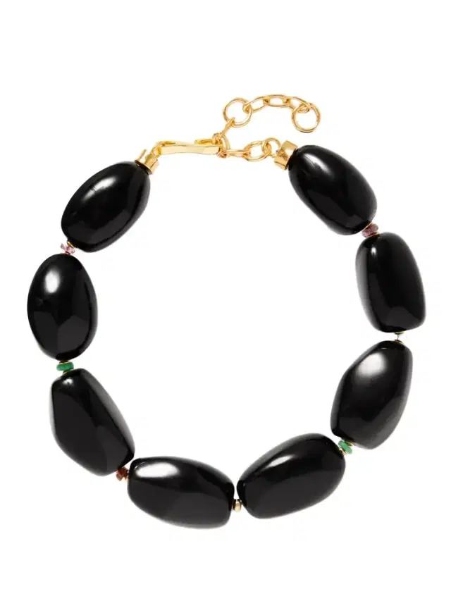 Lizzie Fortunato Lobos Gold-plated Multi-stone Beaded Choker
