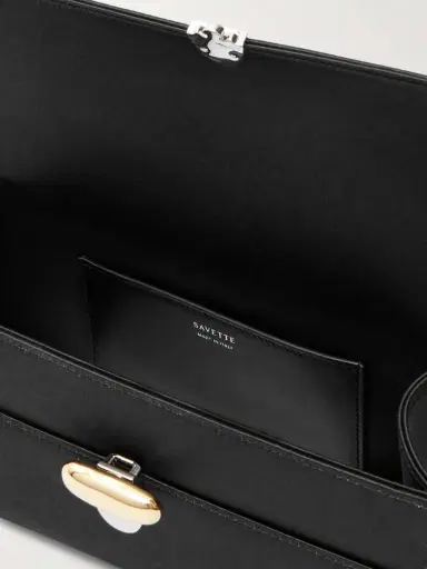 Savette Symmetry Pochette Satin Tote | Thumbnail 5 Savette Symmetry Pochette Satin Tote | Thumbnail 5