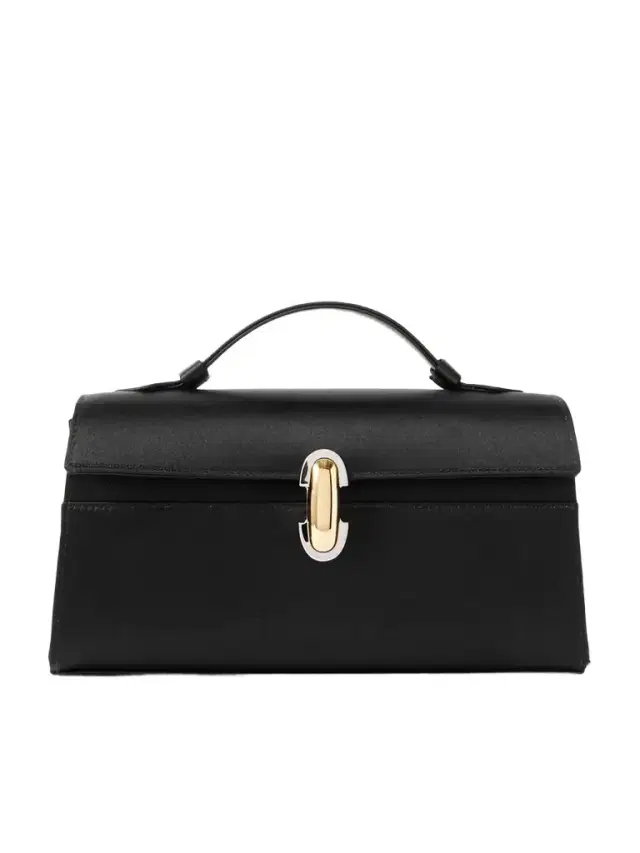 Savette Symmetry Pochette Satin Tote