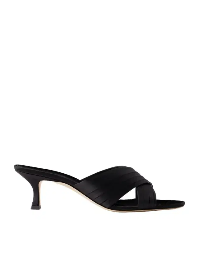 Viera 50 Satin Mules