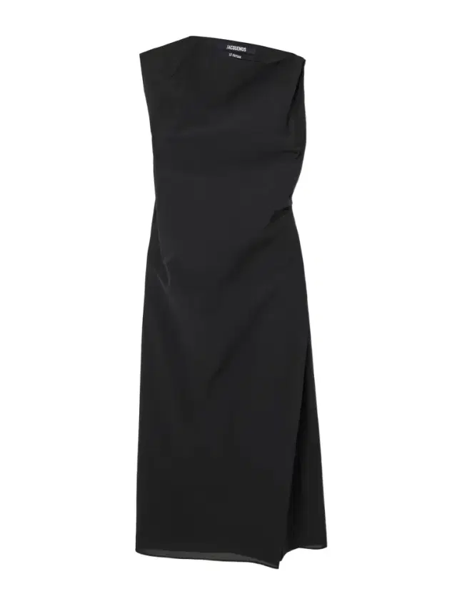 The Drapeado Draped Cotton-blend Gauze Midi Dress