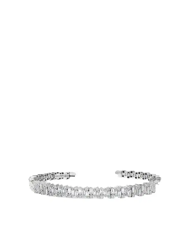 18-karat White Gold Diamond Cuff