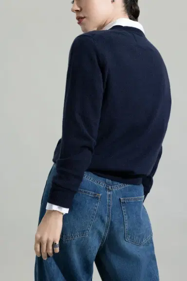 LINGUA FRANCA Naples Crewneck | Thumbnail 4 LINGUA FRANCA Naples Crewneck | Thumbnail 4