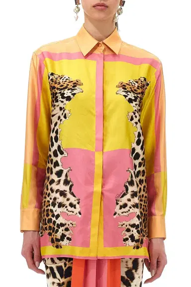 Roberto Cavalli Pop Printed Blouse | Thumbnail 2