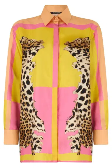 Roberto Cavalli Pop Printed Blouse | Thumbnail 1