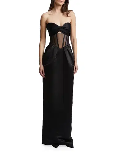 BCBGMAXAZRIA Women's Elizabeth Strapless Gown | Thumbnail 3