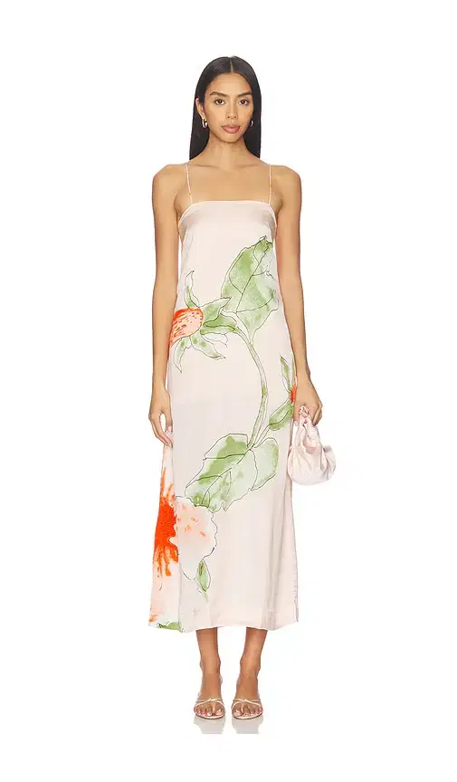 SWF Spaghetti Strap Midi Dress