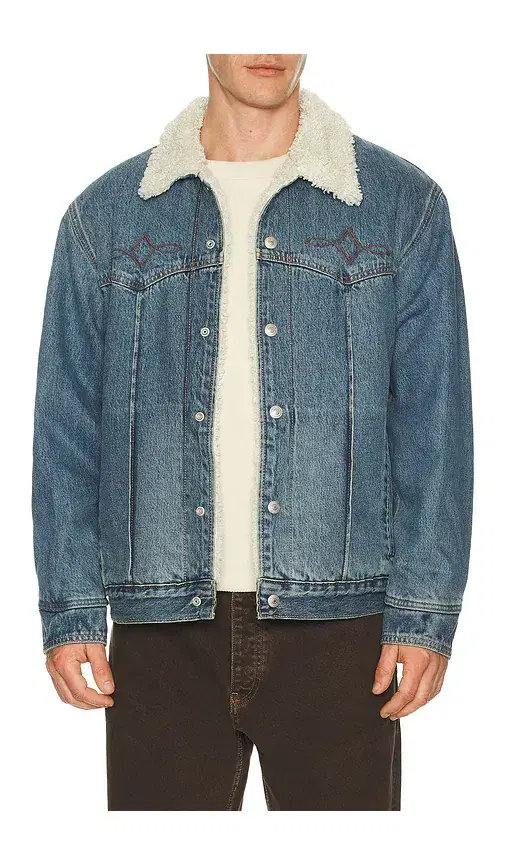 Western Sherpa Trucker Jacket