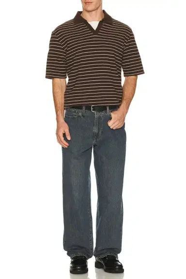 SAMSOE SAMSOE Samac V-Neck Polo | Thumbnail 5