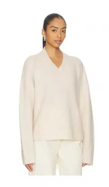 EAVES Jacquie V-neck Sweater | Thumbnail 2 EAVES Jacquie V-neck Sweater | Thumbnail 2