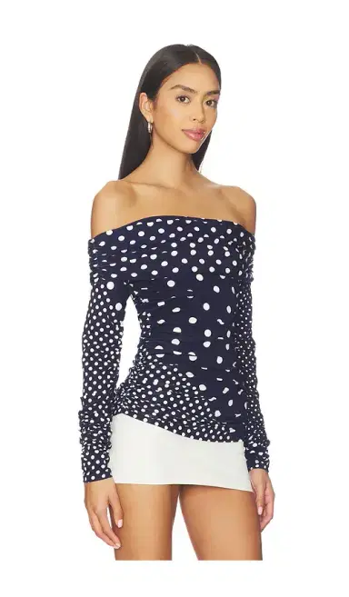 SWF Off Shoulder Wrap Top | Thumbnail 2 SWF Off Shoulder Wrap Top | Thumbnail 2
