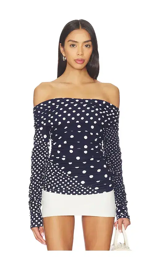 Off Shoulder Wrap Top