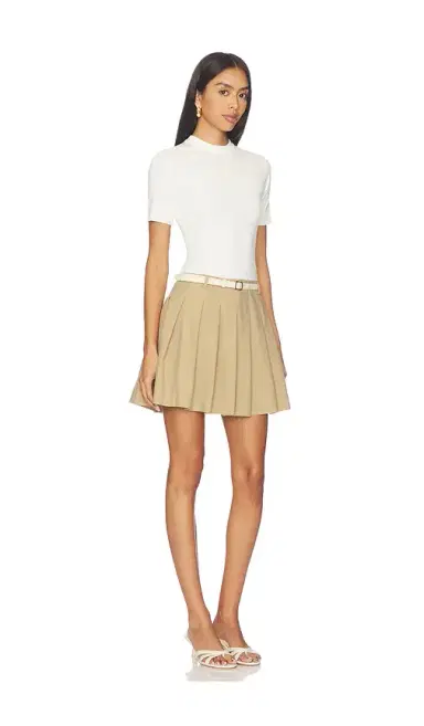 SIMKHAI Abbie Short Sleeve Mini Dress | Thumbnail 2 SIMKHAI Abbie Short Sleeve Mini Dress | Thumbnail 2