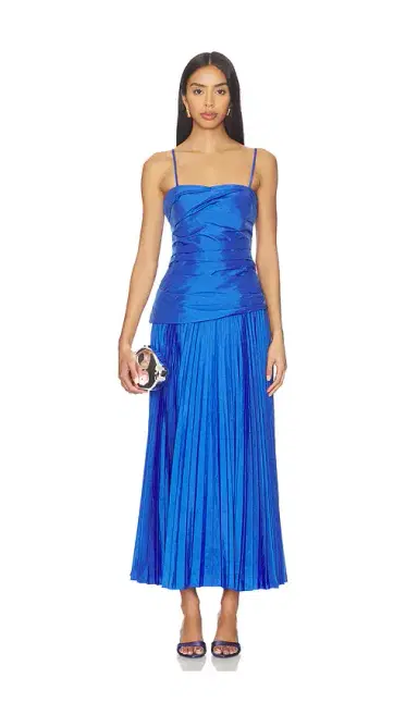 Simkhai Arie Strapless Bustier Midi Dress | Thumbnail 2 Simkhai Arie Strapless Bustier Midi Dress | Thumbnail 2