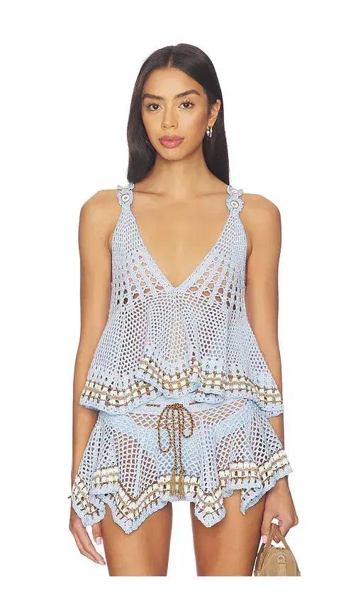 Tula Hand-crocheted Top