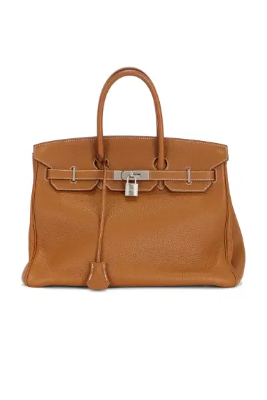 FWRD Renew Hermes Togo Birkin 35 Handbag | Thumbnail 3